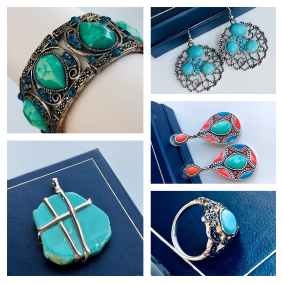 Jewelry - Bundle of Turquoise Stone Jewelry